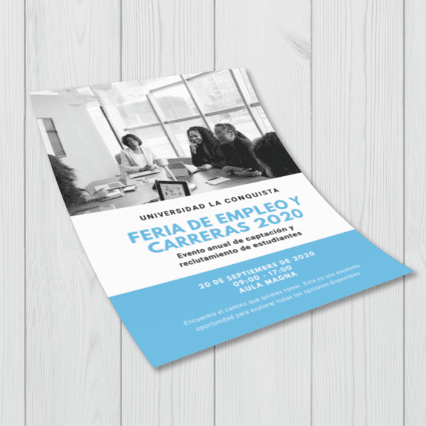 Tamaño carta - Impresas por ambas caras