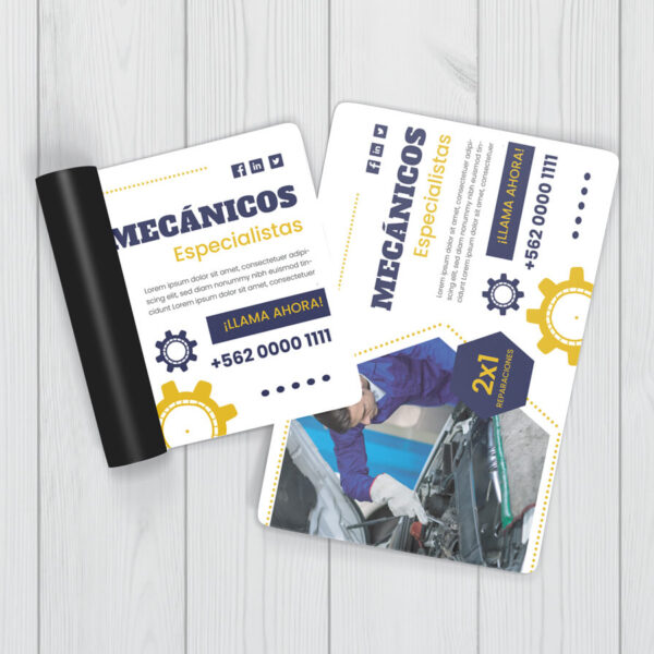 Imanes en pliego sin corte 29x44 cm