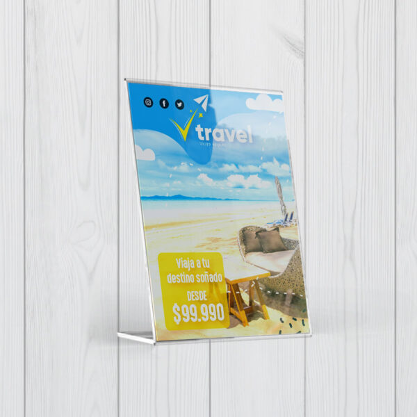 Portagráficas A5 - Modelo L