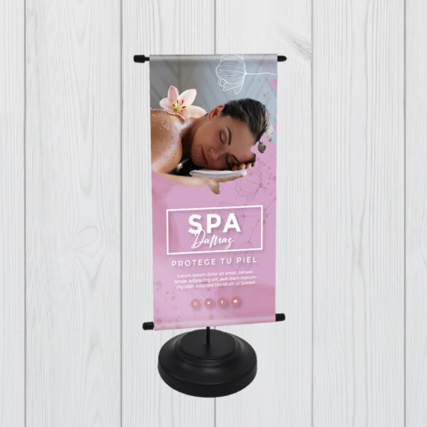 Mini Pendón - Modelo T 15 x 30 cm