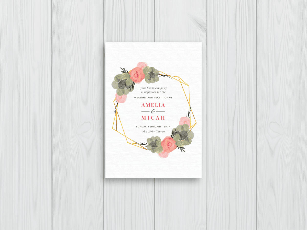 parte de matrimonio 13 x 18 cm