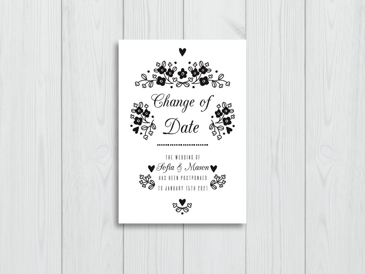 parte de matrimonio 15 x 21 cm