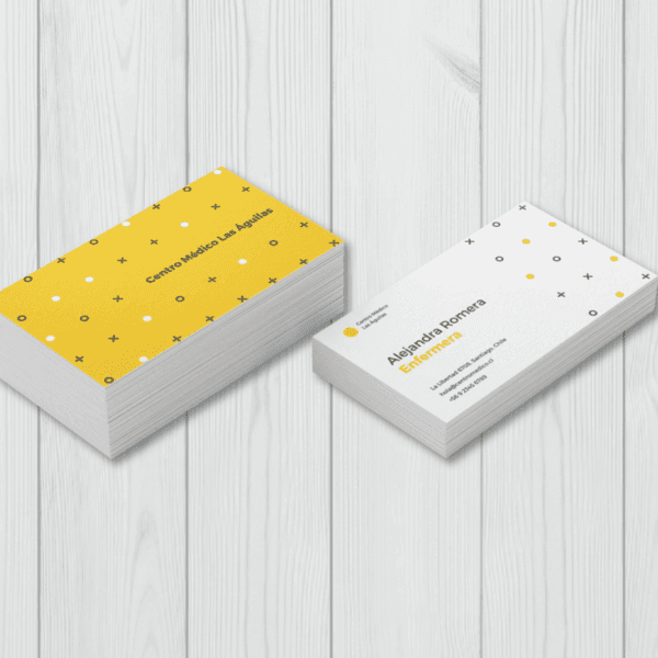 Tarjetas de presentación Kraft