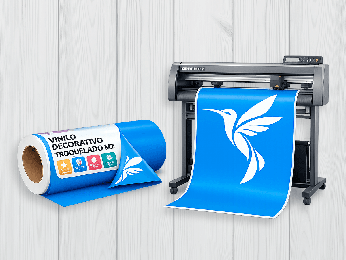 vinilo decorativo troquelado m2